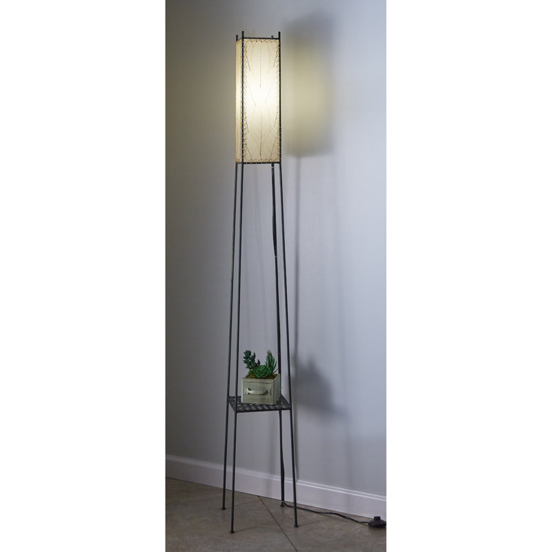 Eangee Home Design Square Shelf 72" Floor Lamp Wayfair.ca